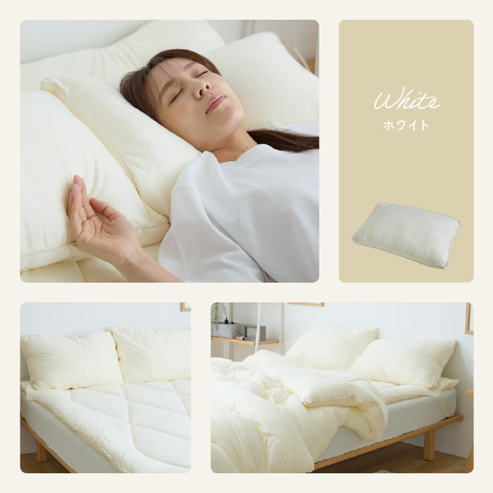 雲のような寝心地 まくら 洗える 軽い ふわふわ マシュマロ ニット生地 快眠 おしゃれ かわいい あったか 清潔 丸洗い可能 柔らかい 軽量 肌に優しい 枕