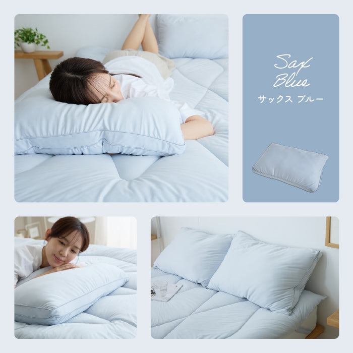 雲のような寝心地 まくら 洗える 軽い ふわふわ マシュマロ ニット生地 快眠 おしゃれ かわいい あったか 清潔 丸洗い可能 柔らかい 軽量 肌に優しい 枕