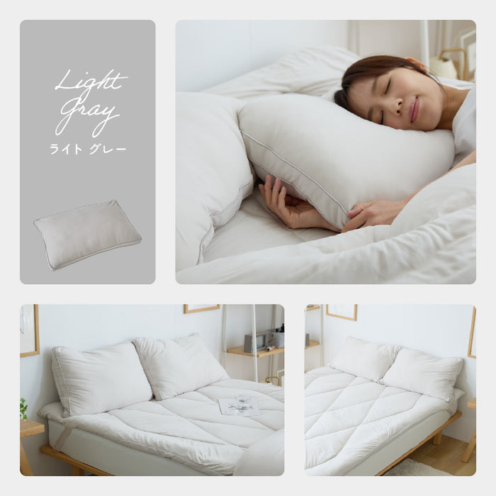 雲のような寝心地 まくら 洗える 軽い ふわふわ マシュマロ ニット生地 快眠 おしゃれ かわいい あったか 清潔 丸洗い可能 柔らかい 軽量 肌に優しい 枕