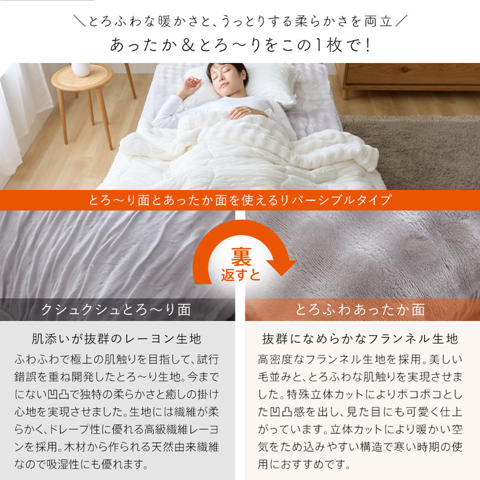 ホット とろーりケット 毛布 ブランケット あったか 洗える 正規 秋 冬 エアロゲル モコモコ ふわとろ フランネル レーヨンケット とろーりケット とろとろケット とろりケット ギフト