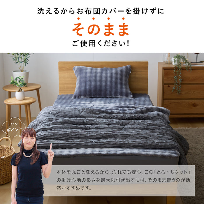ホット とろーりケット 毛布 ブランケット あったか 洗える 正規 秋 冬 エアロゲル モコモコ ふわとろ フランネル レーヨンケット とろーりケット とろとろケット とろりケット ギフト