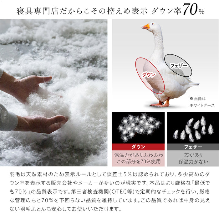 2枚合わせ羽毛布団 洗える シングル 羽毛布団 デュエット オールシーズン 合い掛け 肌掛け ダウンケット 2枚合せ 2枚重ね 洗える羽毛布団