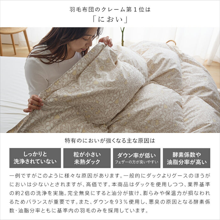 2枚合わせ羽毛布団 ホワイトダウン93％ 400dp 羽毛 洗える 羽毛布団 デュエット ホワイトダックダウン93％ オールシーズン 合い掛け 肌掛け ダウンケット 日本製 2枚合せ