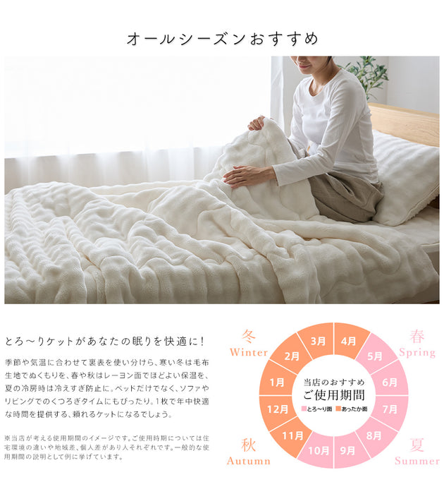 ホット とろーりケット 毛布 ブランケット あったか 洗える 正規 秋 冬 エアロゲル モコモコ ふわとろ毛布 フランネル レーヨンケット とろーりケット とろとろケット とろりケット ギフト
