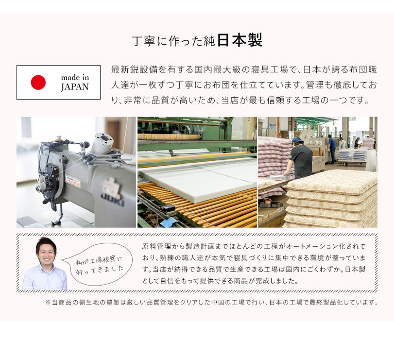 マットレストッパー テイジン V-Lap 使用 シングル 95x205cm 体圧分散 寝疲れしにくい 重ねるだけ 寝姿勢を整える 高通気 高弾力 軽量 軽い コシのある中芯 クッション性 底打ち感がない 敷布団 敷き布団 日本製
