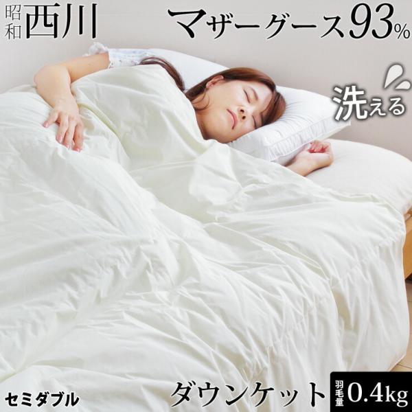 【人気商品】西川 (Nishikawa) ダウンケット (羽毛肌掛け布団) ピン寝具